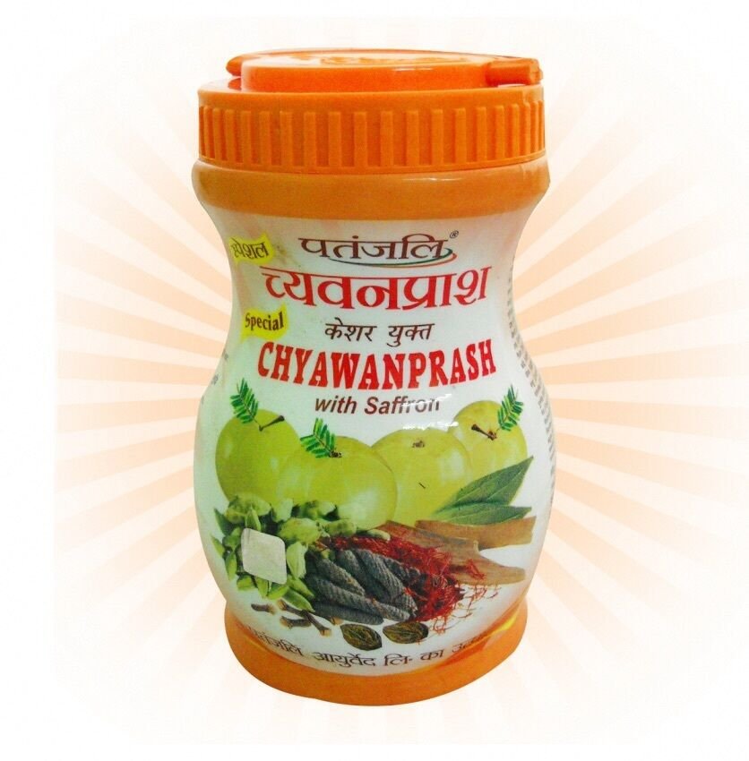 Special-Chyawanprash.jpg Patanjali - Special Chyawanprash With Saffron Stem Fruit 500g, cough, bronchial asthma, geriatric disorders, loss of appetite, loss of memory, disorders of lungs - Image 1