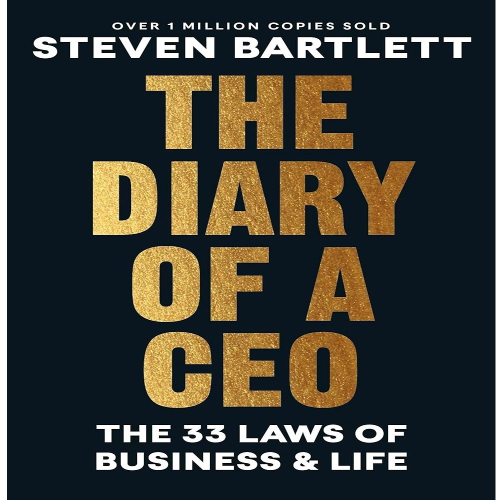 The Diary of a CEO 1 The Diary of a CEO: The 33 Laws of Business and Life | Steven Bartlett’s Bestseller on Success, Entrepreneurship, Leadership and Self Help - Image 1