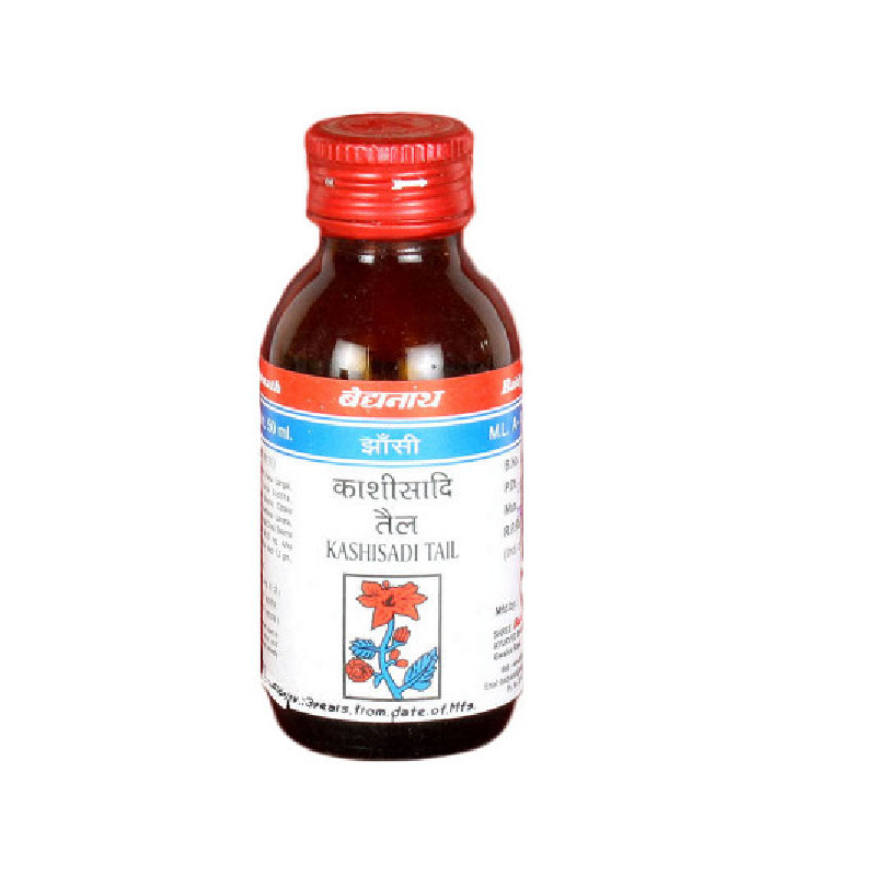 kashisadi-tel.png Baidyanath Kasisadi Tail (50ml) For Piles (Bleeding and Non Bleeding), Anal Fissures - Image 1
